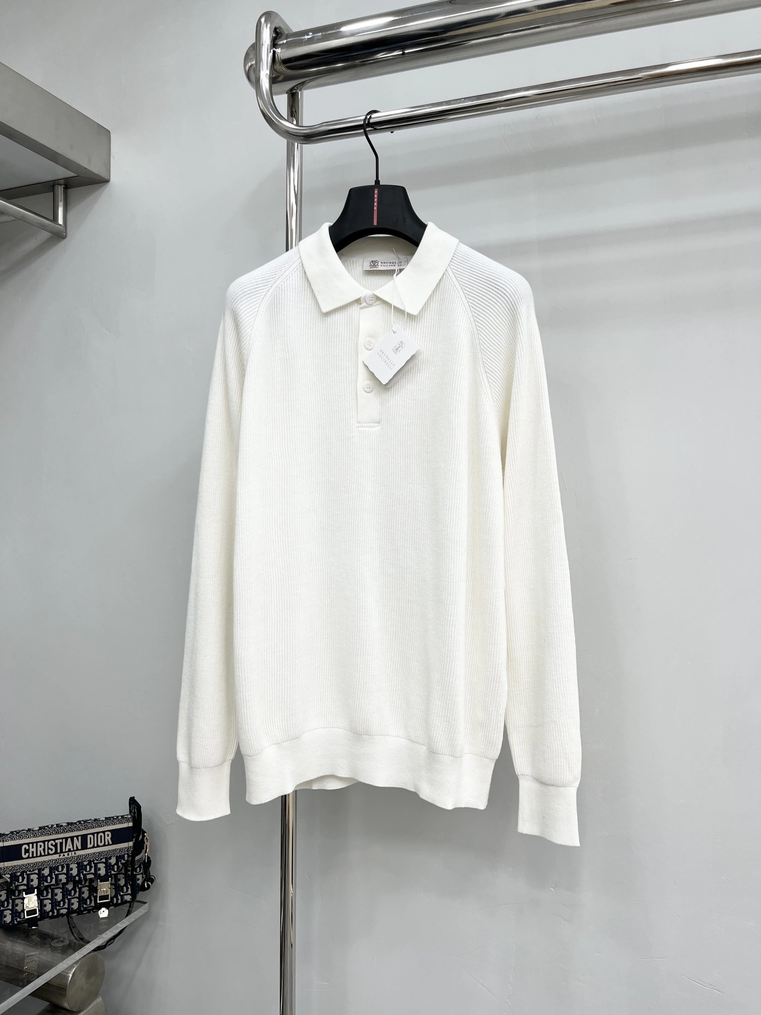 wg.luxury- 2ru9588o Polo oversize 2colour item:E-F443J0711-2H